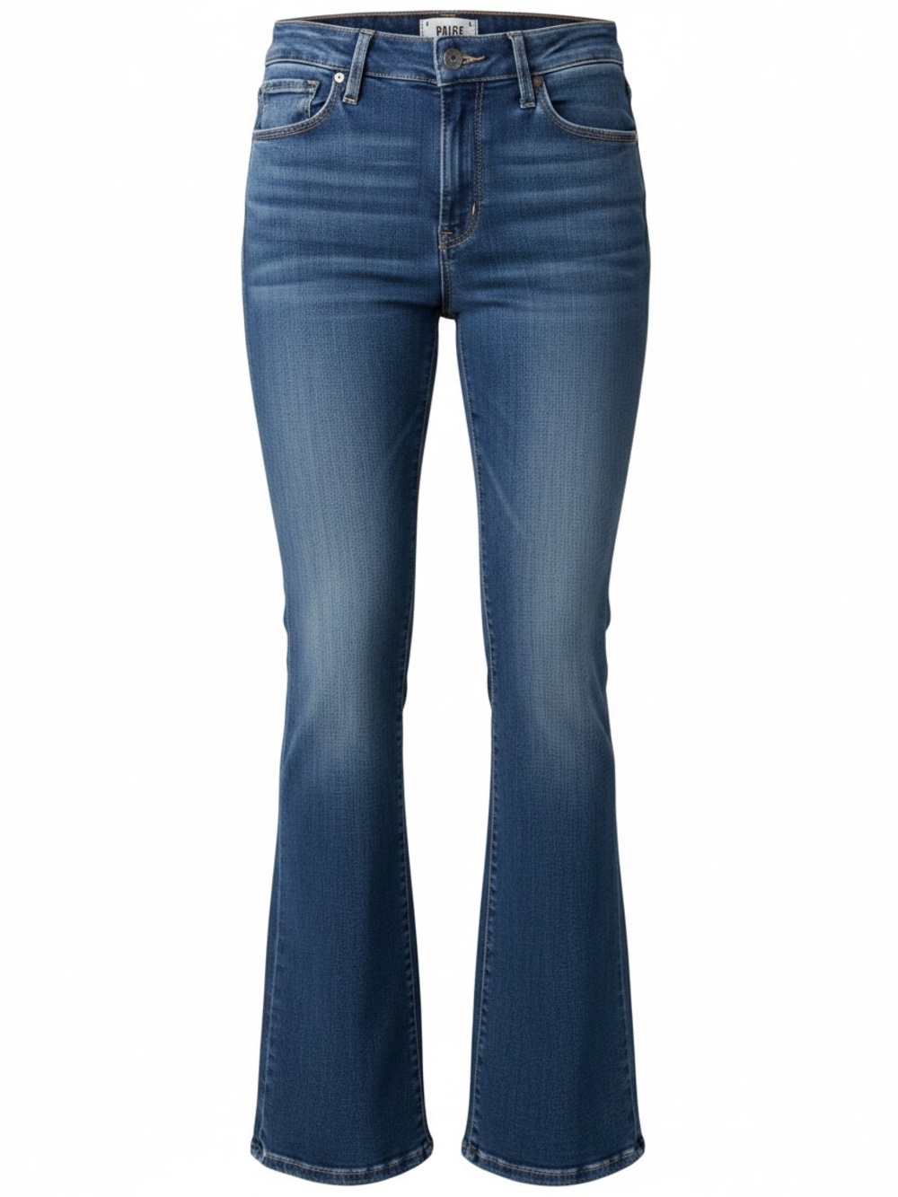 PAIGE High Rise Bell Canyon Flare Jeans Size 26